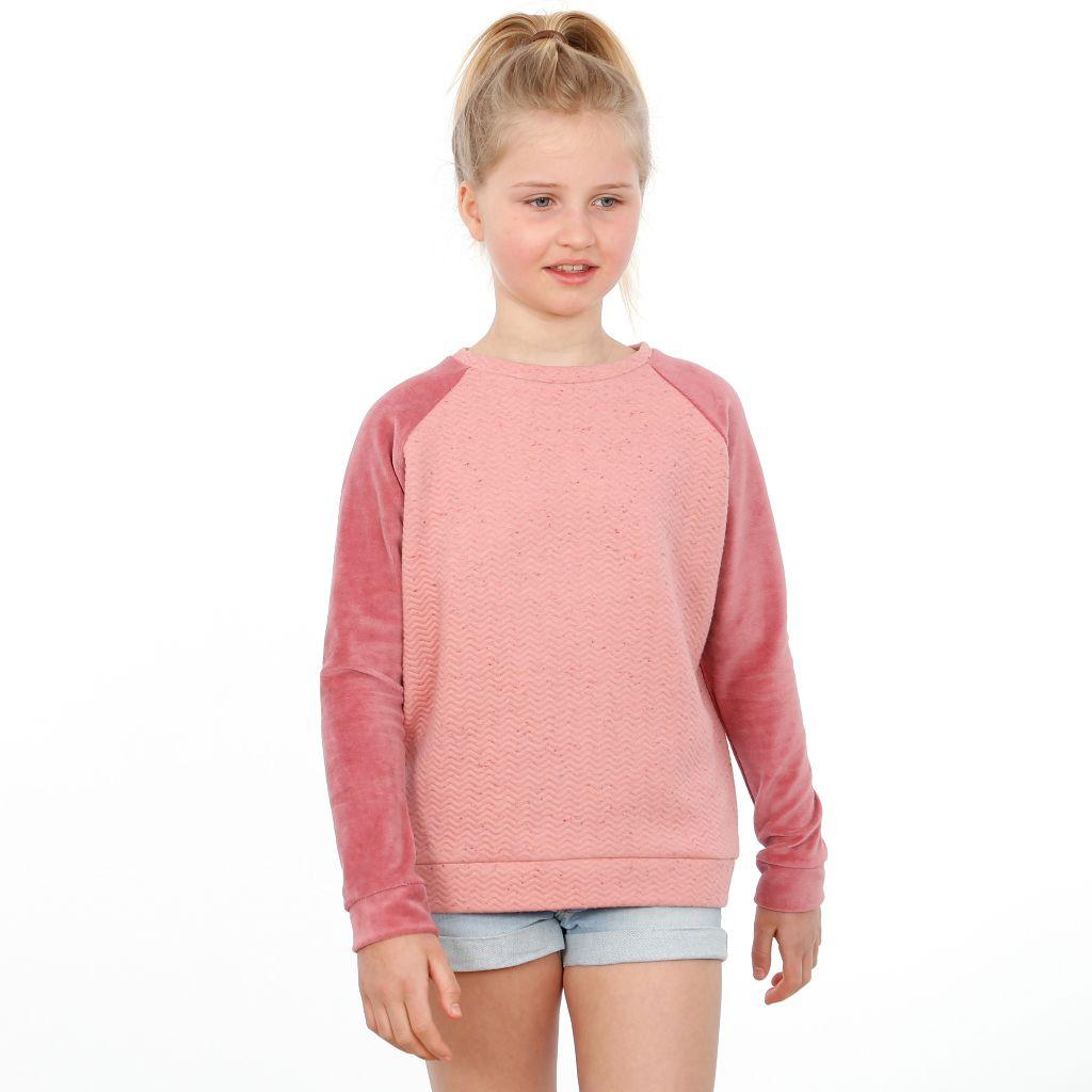 Preview: Papierschnittmuster Raglansweater Mona Gr. 98-152